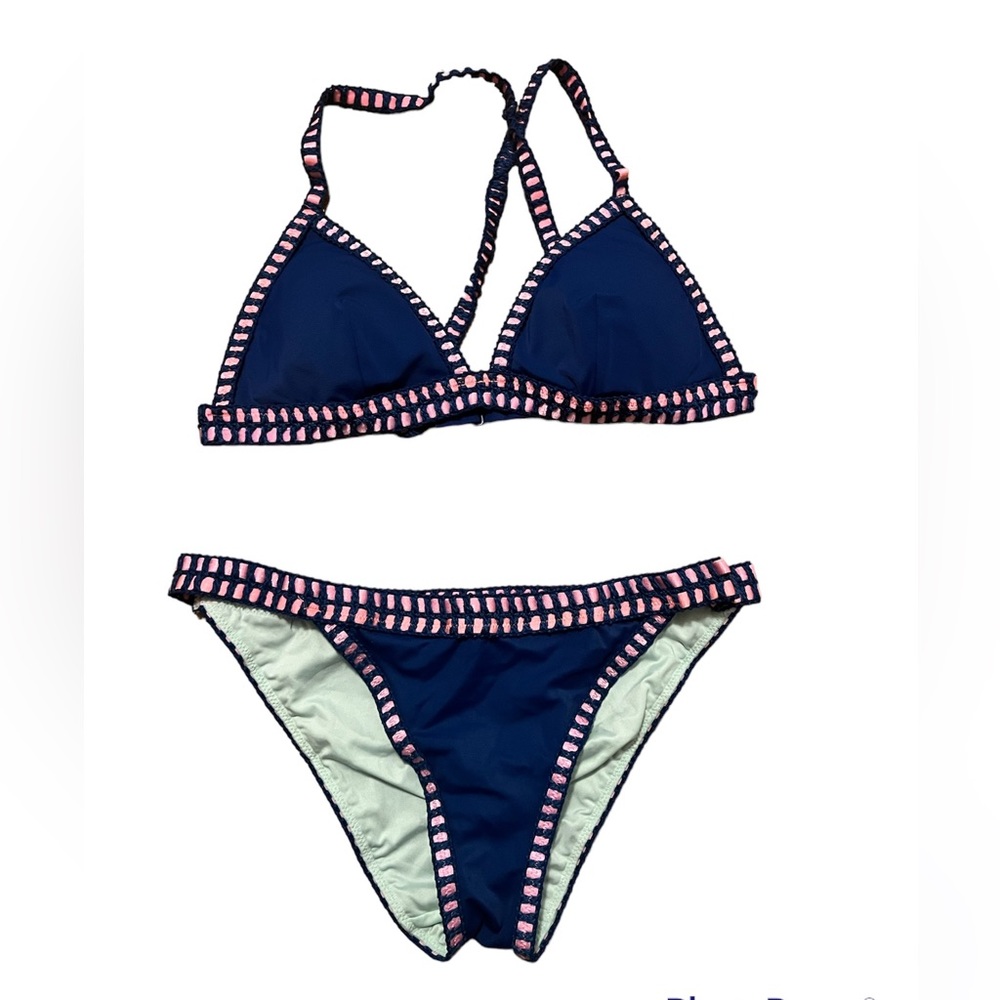 Y2k Victoria’s Secret Cross Strap Bikini Set